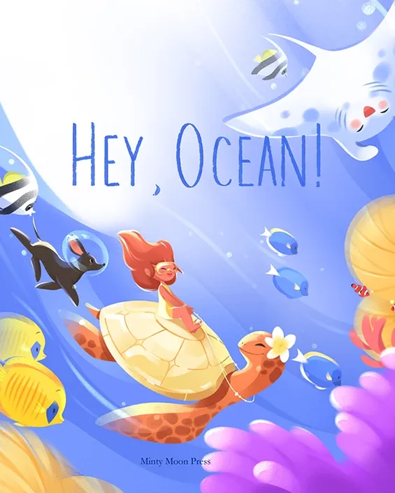 Hey, Ocean! children’s book cover
