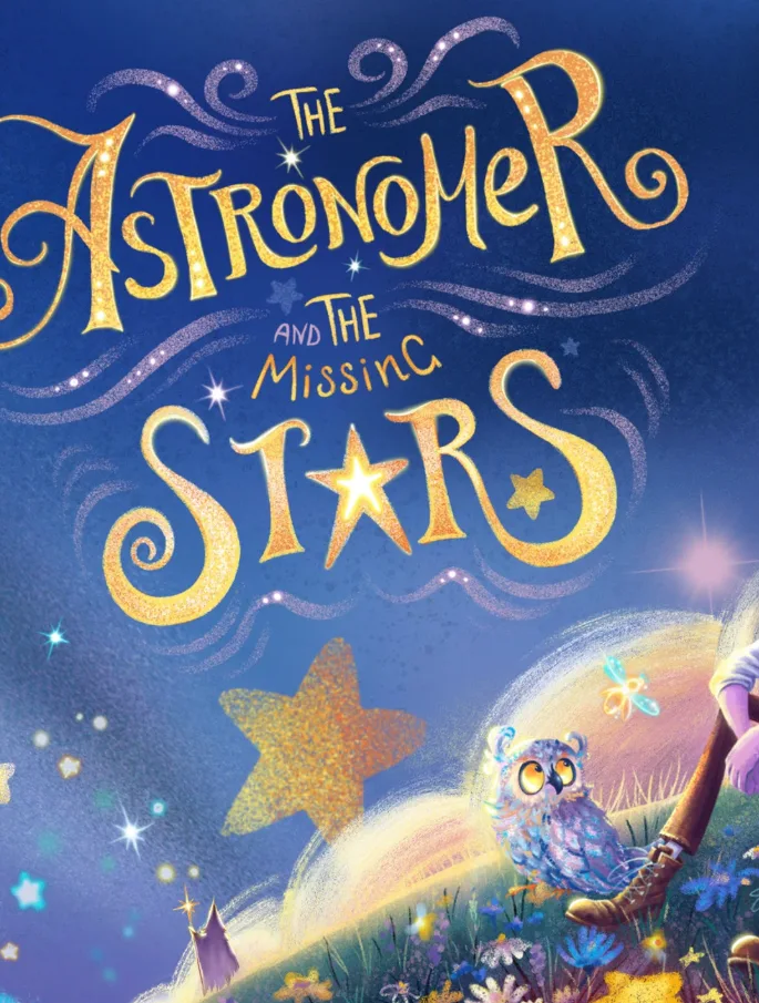 The Astronomer and the Missing Stars children’s book cover