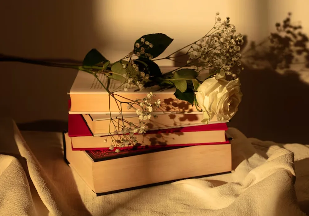 Custom realistic hardcover product visual