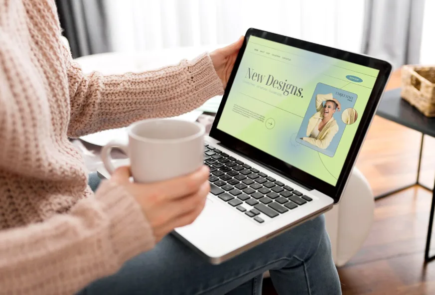 Author website and reader engagement
