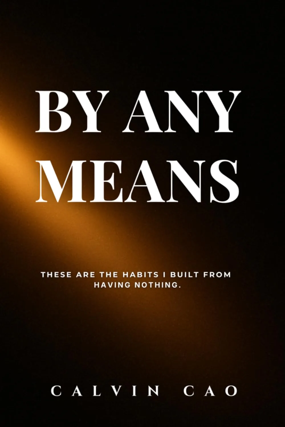 By Any Means book cover