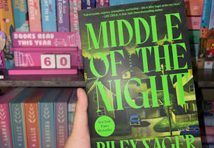 Middle of the Night book display