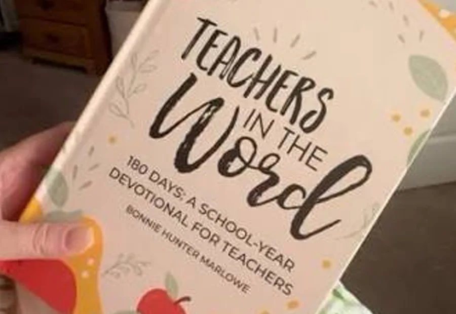 Teachers in the Word book close-up
