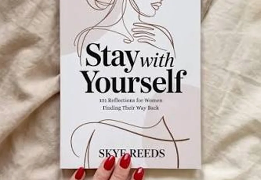 Stay with Yourself book on fabric