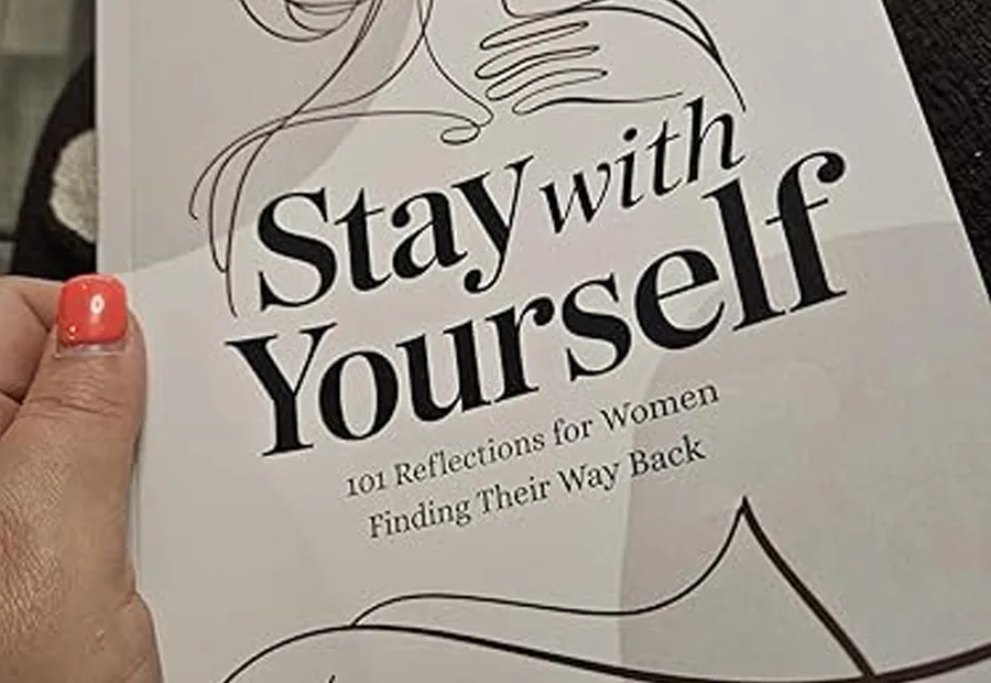 Close-up of Stay with Yourself book cover