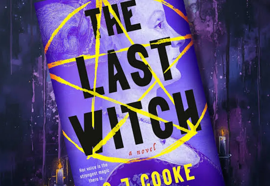 A close-up promotional image of The Last Witch cover